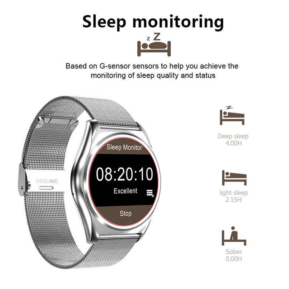 ZS22 Smart Watch BT Fitness Tracker Support Notify & Heart Rate Monitor Compatible Samsung/Android Phones/Iphone