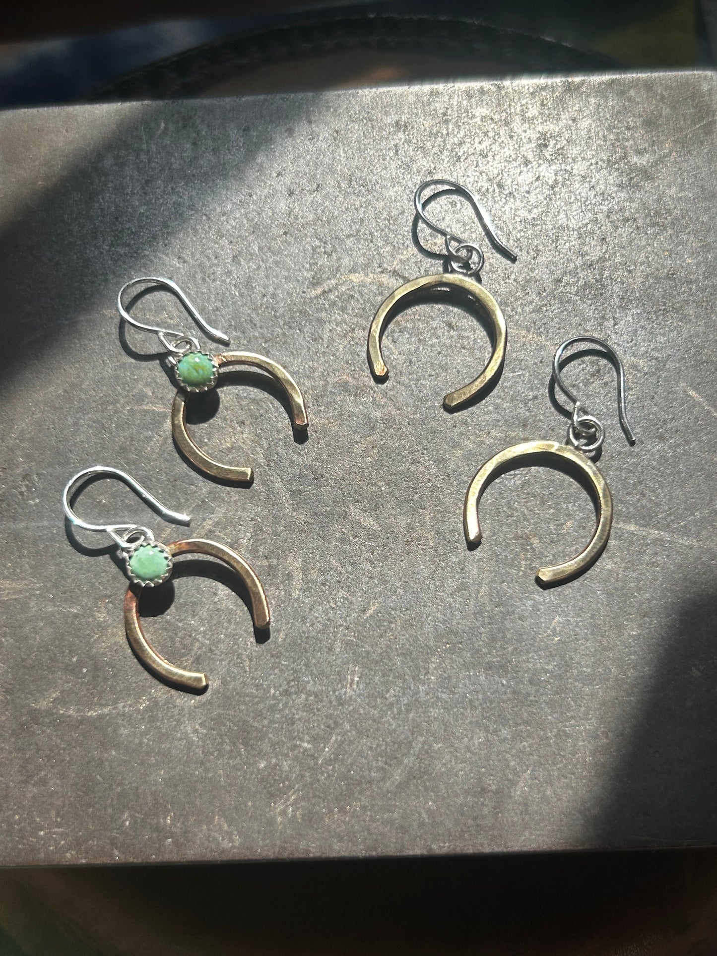 Lucky Horseshoe Drop Earrings