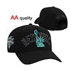 2509 Custom Wholesale Logo New Plain Sports OEM Cotton Snapback Baseball Embroidery Logo 6 Panel Hats Caps