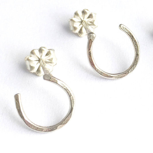 Lucky Horseshoe Stud Earrings - Extra Small - Kids Sizing